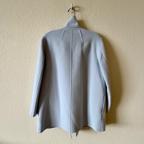 Theory Clairene Blazer in Harbor Melange (blue-gray), M - Picture 5 of 5